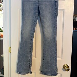 Express Split Hem Jeans - size 8